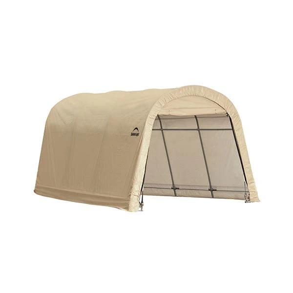 Auto Shelter 10' x 15' x 8' RoundTop Instant Garage, Sandstone